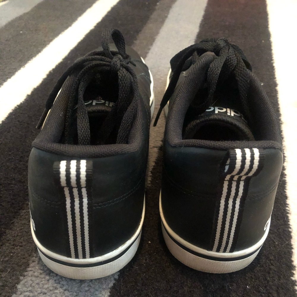 Black Adidas Lace up lifestyle sneakers